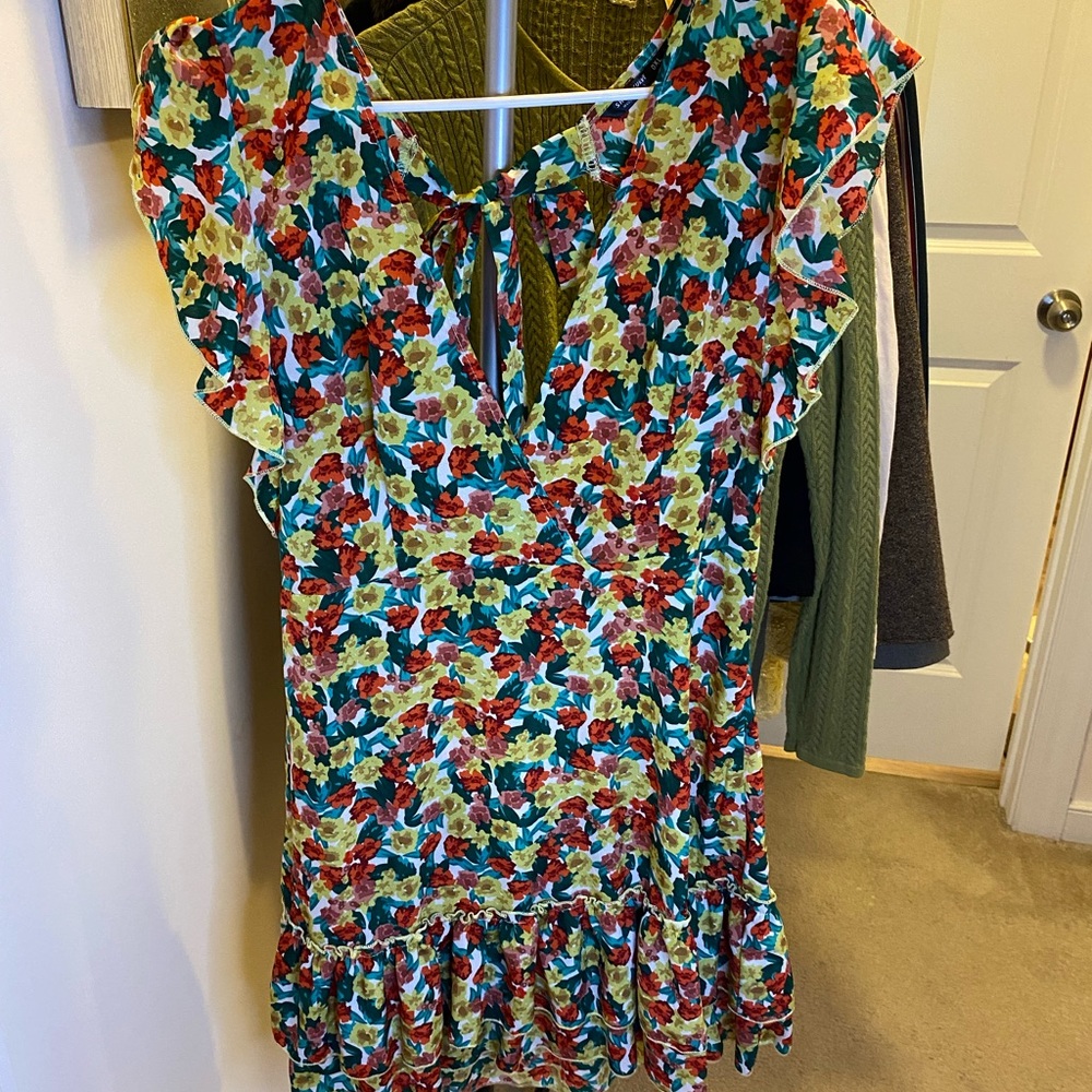 Floral Mini Dress